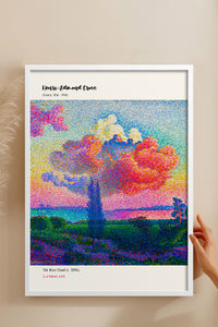 HOMEPACK Ahşap Çerçeveli Tablo Çerçeveli Poster Sanatsal Modern Duvar Dekoru MDN-05