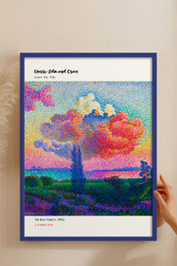 HOMEPACK Ahşap Çerçeveli Tablo Çerçeveli Poster Sanatsal Modern Duvar Dekoru MDN-05