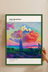 HOMEPACK Ahşap Çerçeveli Tablo Çerçeveli Poster Sanatsal Modern Duvar Dekoru MDN-05