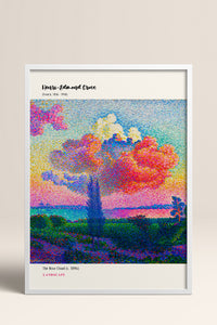 HOMEPACK Ahşap Çerçeveli Tablo Çerçeveli Poster Sanatsal Modern Duvar Dekoru MDN-05