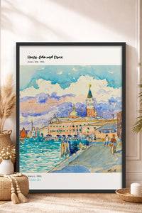 HOMEPACK Ahşap Çerçeveli Tablo Çerçeveli Poster Sanatsal Modern Duvar Dekoru MDN-06