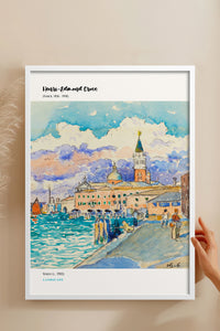 HOMEPACK Ahşap Çerçeveli Tablo Çerçeveli Poster Sanatsal Modern Duvar Dekoru MDN-06