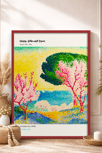 HOMEPACK Ahşap Çerçeveli Tablo Çerçeveli Poster Sanatsal Modern Duvar Dekoru MDN-09