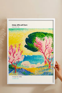 HOMEPACK Ahşap Çerçeveli Tablo Çerçeveli Poster Sanatsal Modern Duvar Dekoru MDN-09