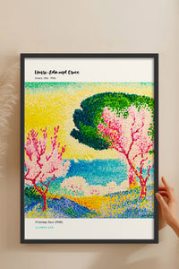 HOMEPACK Ahşap Çerçeveli Tablo Çerçeveli Poster Sanatsal Modern Duvar Dekoru MDN-09