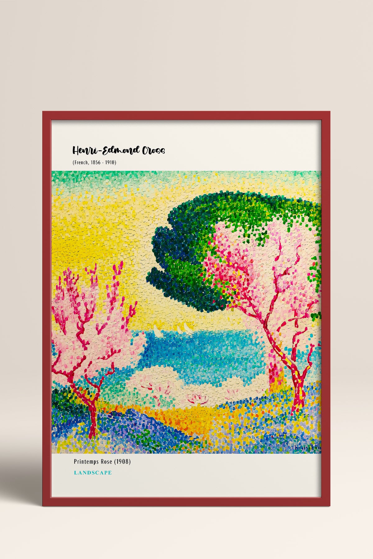 HOMEPACK Ahşap Çerçeveli Tablo Çerçeveli Poster Sanatsal Modern Duvar Dekoru MDN-09