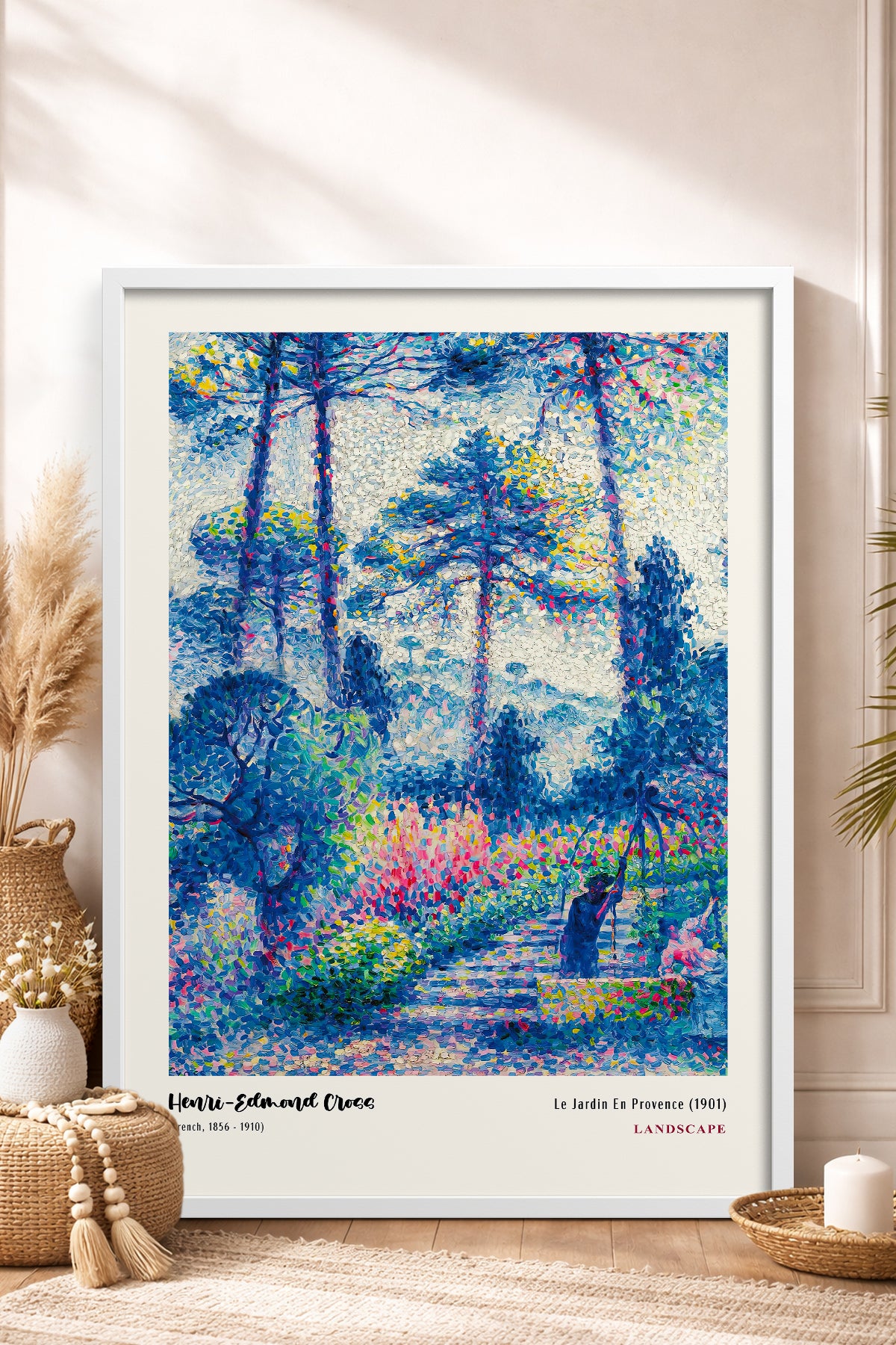 HOMEPACK Ahşap Çerçeveli Tablo Çerçeveli Poster Sanatsal Modern Duvar Dekoru MDN-10