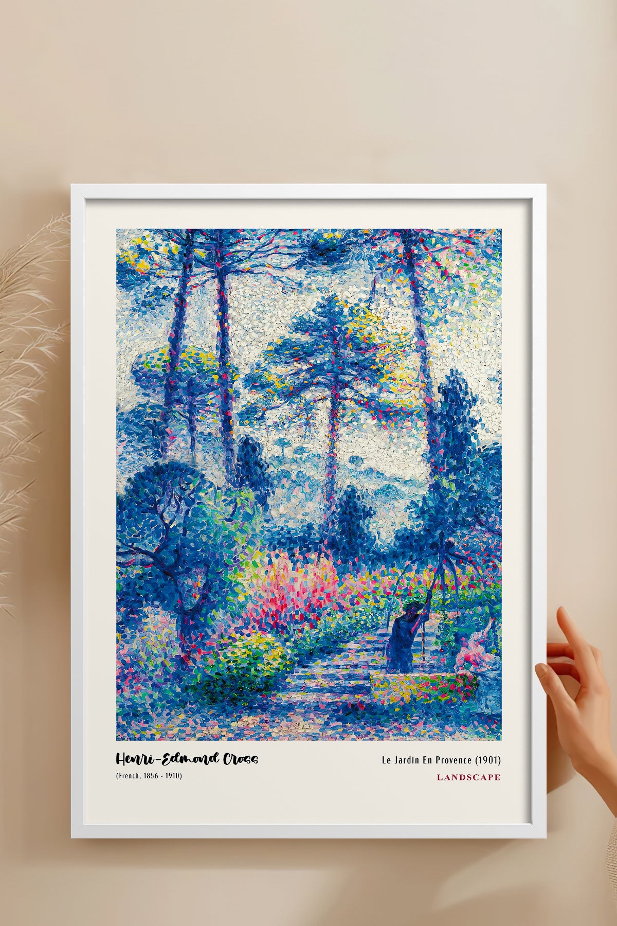 HOMEPACK Ahşap Çerçeveli Tablo Çerçeveli Poster Sanatsal Modern Duvar Dekoru MDN-10