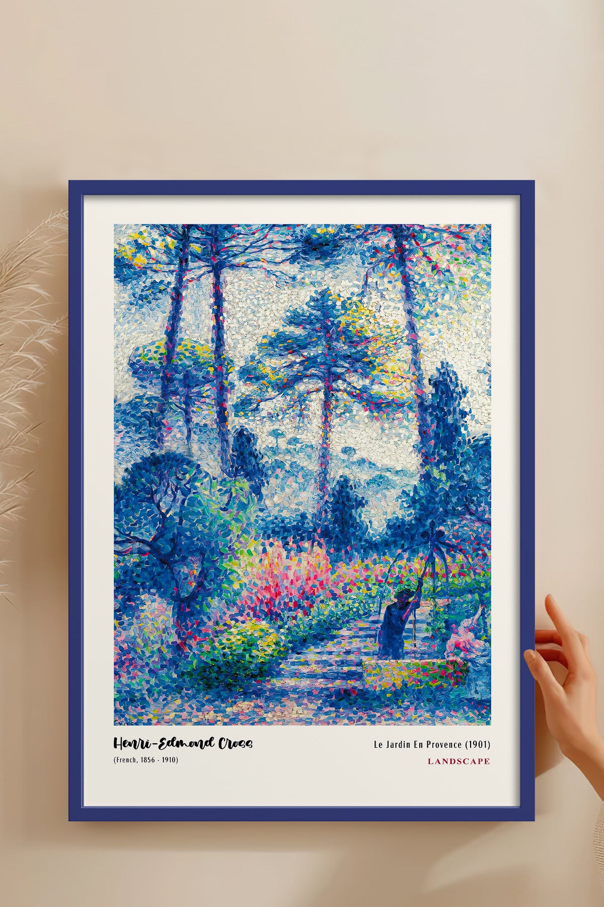 HOMEPACK Ahşap Çerçeveli Tablo Çerçeveli Poster Sanatsal Modern Duvar Dekoru MDN-10