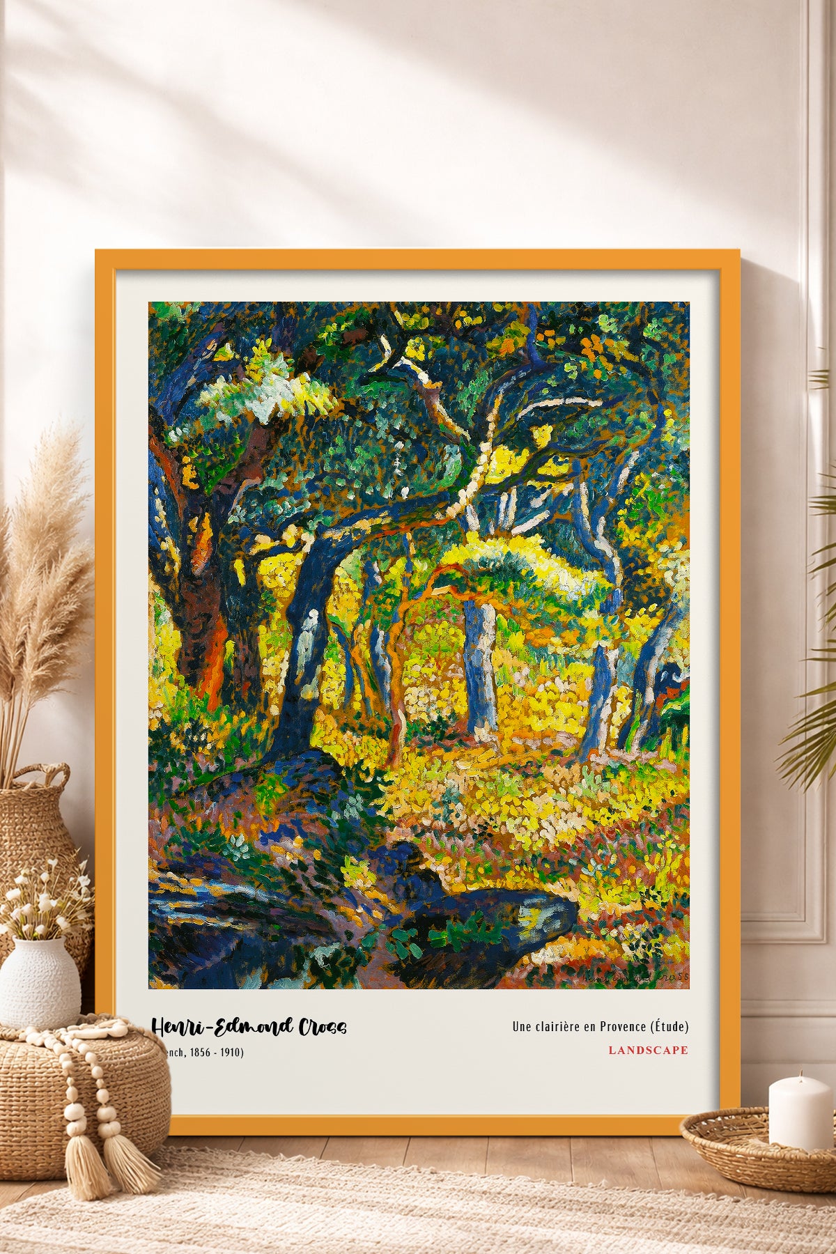 HOMEPACK Ahşap Çerçeveli Tablo Çerçeveli Poster Sanatsal Modern Duvar Dekoru MDN-014