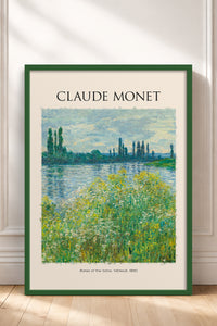 HOMEPACK Ahşap Çerçeveli Tablo Çerçeveli Poster Sanatsal Modern Duvar Dekoru MONET-08