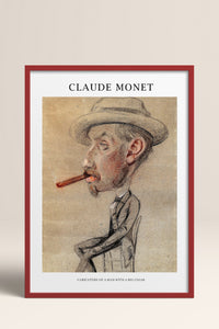 HOMEPACK Ahşap Çerçeveli Tablo Çerçeveli Poster Sanatsal Modern Duvar Dekoru MONET-09