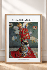 HOMEPACK Ahşap Çerçeveli Tablo Çerçeveli Poster Sanatsal Modern Duvar Dekoru MONET-10