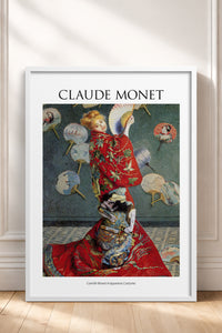 HOMEPACK Ahşap Çerçeveli Tablo Çerçeveli Poster Sanatsal Modern Duvar Dekoru MONET-10