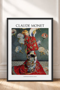 HOMEPACK Ahşap Çerçeveli Tablo Çerçeveli Poster Sanatsal Modern Duvar Dekoru MONET-10