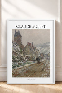 HOMEPACK Ahşap Çerçeveli Tablo Çerçeveli Poster Sanatsal Modern Duvar Dekoru MONET-11