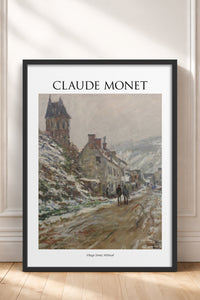 HOMEPACK Ahşap Çerçeveli Tablo Çerçeveli Poster Sanatsal Modern Duvar Dekoru MONET-11