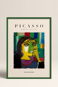 HOMEPACK Ahşap Çerçeveli Tablo Çerçeveli Poster Sanatsal Modern Duvar Dekoru PICASSO-05