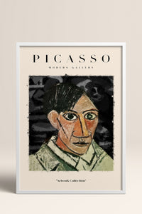 HOMEPACK Ahşap Çerçeveli Tablo Çerçeveli Poster Sanatsal Modern Duvar Dekoru PICASSO-06