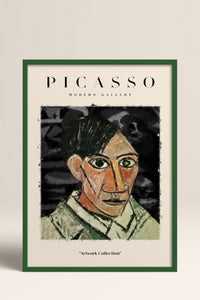 HOMEPACK Ahşap Çerçeveli Tablo Çerçeveli Poster Sanatsal Modern Duvar Dekoru PICASSO-06