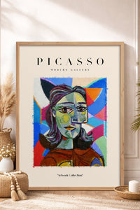 HOMEPACK Ahşap Çerçeveli Tablo Çerçeveli Poster Sanatsal Modern Duvar Dekoru PICASSO-07