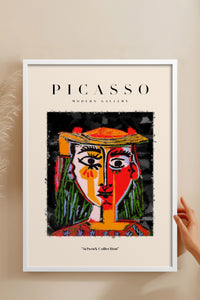 HOMEPACK Ahşap Çerçeveli Tablo Çerçeveli Poster Sanatsal Modern Duvar Dekoru PICASSO-12