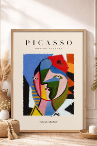 HOMEPACK Ahşap Çerçeveli Tablo Çerçeveli Poster Sanatsal Modern Duvar Dekoru PICASSO-15