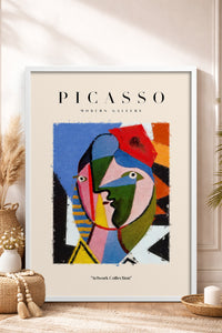 HOMEPACK Ahşap Çerçeveli Tablo Çerçeveli Poster Sanatsal Modern Duvar Dekoru PICASSO-15
