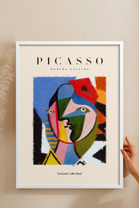 HOMEPACK Ahşap Çerçeveli Tablo Çerçeveli Poster Sanatsal Modern Duvar Dekoru PICASSO-15