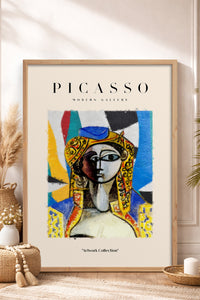 HOMEPACK Ahşap Çerçeveli Tablo Çerçeveli Poster Sanatsal Modern Duvar Dekoru PICASSO-17