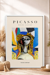 HOMEPACK Ahşap Çerçeveli Tablo Çerçeveli Poster Sanatsal Modern Duvar Dekoru PICASSO-17