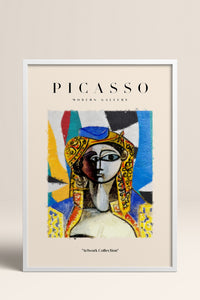 HOMEPACK Ahşap Çerçeveli Tablo Çerçeveli Poster Sanatsal Modern Duvar Dekoru PICASSO-17