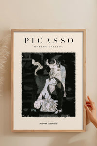 HOMEPACK Ahşap Çerçeveli Tablo Çerçeveli Poster Sanatsal Modern Duvar Dekoru PICASSO-23