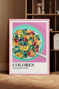 HOMEPACK Ahşap Çerçeveli Tablo Çerçeveli Poster Sanatsal Modern Duvar Dekoru TK-1000