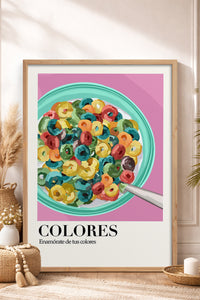 HOMEPACK Ahşap Çerçeveli Tablo Çerçeveli Poster Sanatsal Modern Duvar Dekoru TK-1000