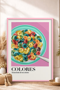 HOMEPACK Ahşap Çerçeveli Tablo Çerçeveli Poster Sanatsal Modern Duvar Dekoru TK-1000