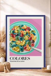 HOMEPACK Ahşap Çerçeveli Tablo Çerçeveli Poster Sanatsal Modern Duvar Dekoru TK-1000