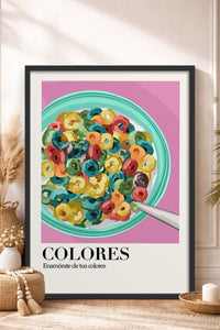 HOMEPACK Ahşap Çerçeveli Tablo Çerçeveli Poster Sanatsal Modern Duvar Dekoru TK-1000