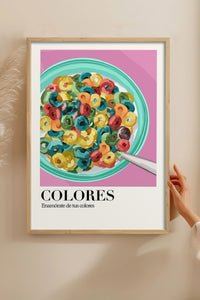 HOMEPACK Ahşap Çerçeveli Tablo Çerçeveli Poster Sanatsal Modern Duvar Dekoru TK-1000