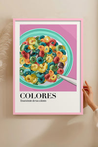 HOMEPACK Ahşap Çerçeveli Tablo Çerçeveli Poster Sanatsal Modern Duvar Dekoru TK-1000