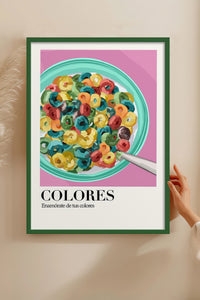 HOMEPACK Ahşap Çerçeveli Tablo Çerçeveli Poster Sanatsal Modern Duvar Dekoru TK-1000