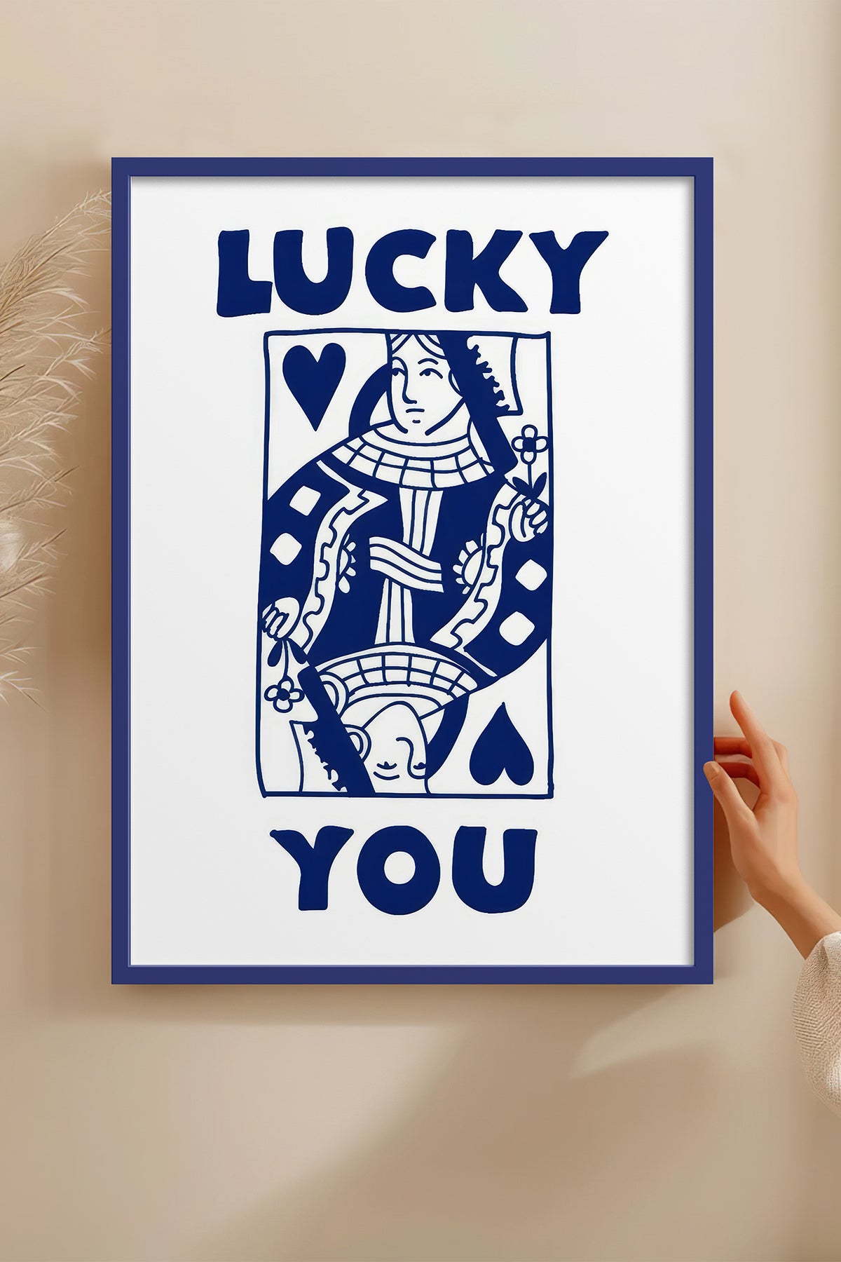 HOMEPACK Ahşap Çerçeveli Tablo Çerçeveli Poster Sanatsal Modern Duvar Dekoru TK-1001
