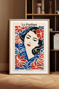 HOMEPACK Ahşap Çerçeveli Tablo Çerçeveli Poster Sanatsal Modern Duvar Dekoru TK-1002