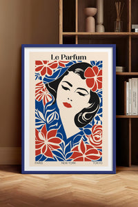 HOMEPACK Ahşap Çerçeveli Tablo Çerçeveli Poster Sanatsal Modern Duvar Dekoru TK-1002