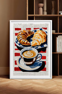 HOMEPACK Ahşap Çerçeveli Tablo Çerçeveli Poster Sanatsal Modern Duvar Dekoru TK-1004