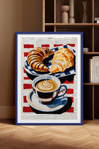 HOMEPACK Ahşap Çerçeveli Tablo Çerçeveli Poster Sanatsal Modern Duvar Dekoru TK-1004