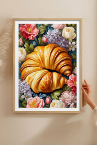 HOMEPACK Ahşap Çerçeveli Tablo Çerçeveli Poster Sanatsal Modern Duvar Dekoru TK-1005