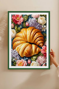 HOMEPACK Ahşap Çerçeveli Tablo Çerçeveli Poster Sanatsal Modern Duvar Dekoru TK-1005