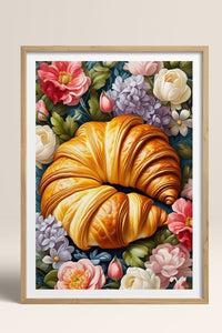 HOMEPACK Ahşap Çerçeveli Tablo Çerçeveli Poster Sanatsal Modern Duvar Dekoru TK-1005