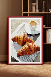 HOMEPACK Ahşap Çerçeveli Tablo Çerçeveli Poster Sanatsal Modern Duvar Dekoru TK-1007
